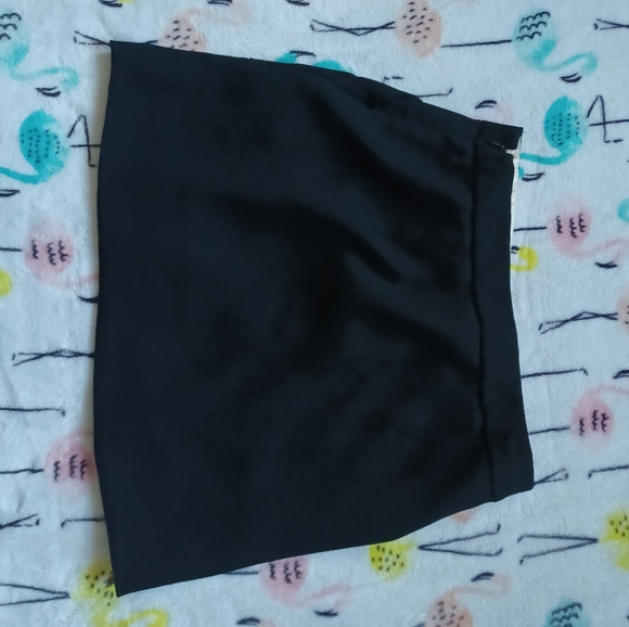 J CREW black mini skirt size 0 - Picture 7 of 8